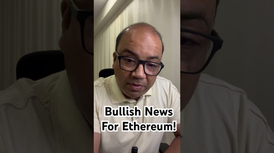 Bullish News For Ethereum! #ethereum