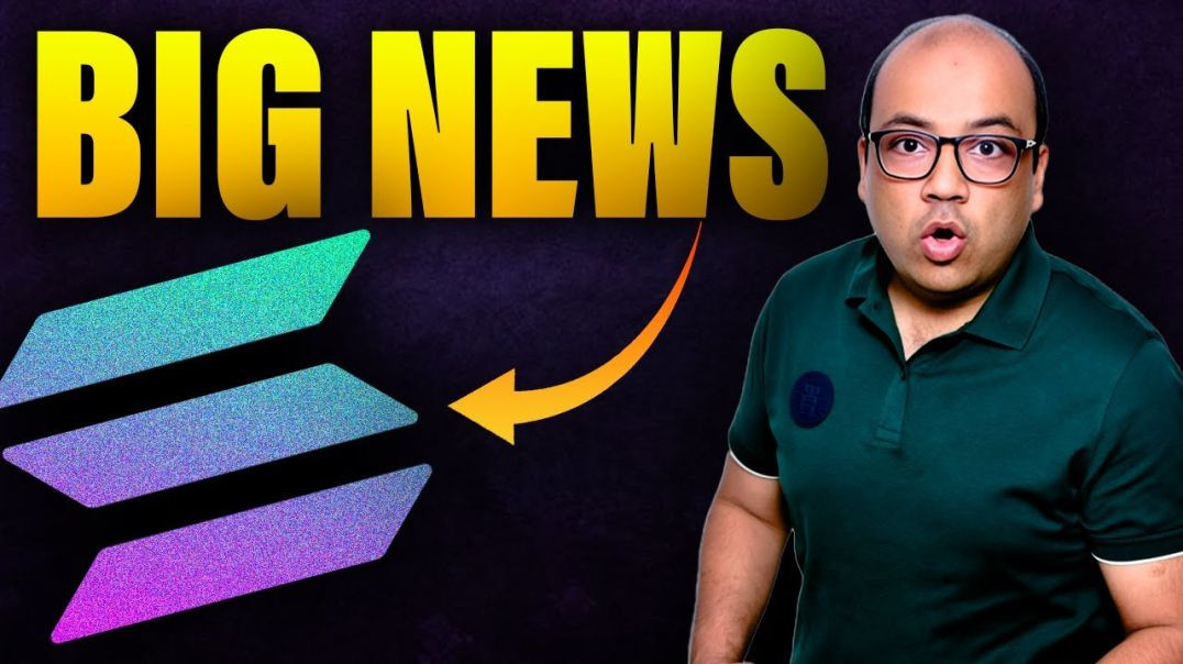 Big News On Solana.